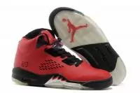 sport air jordan 5 retro basket jordan red noir